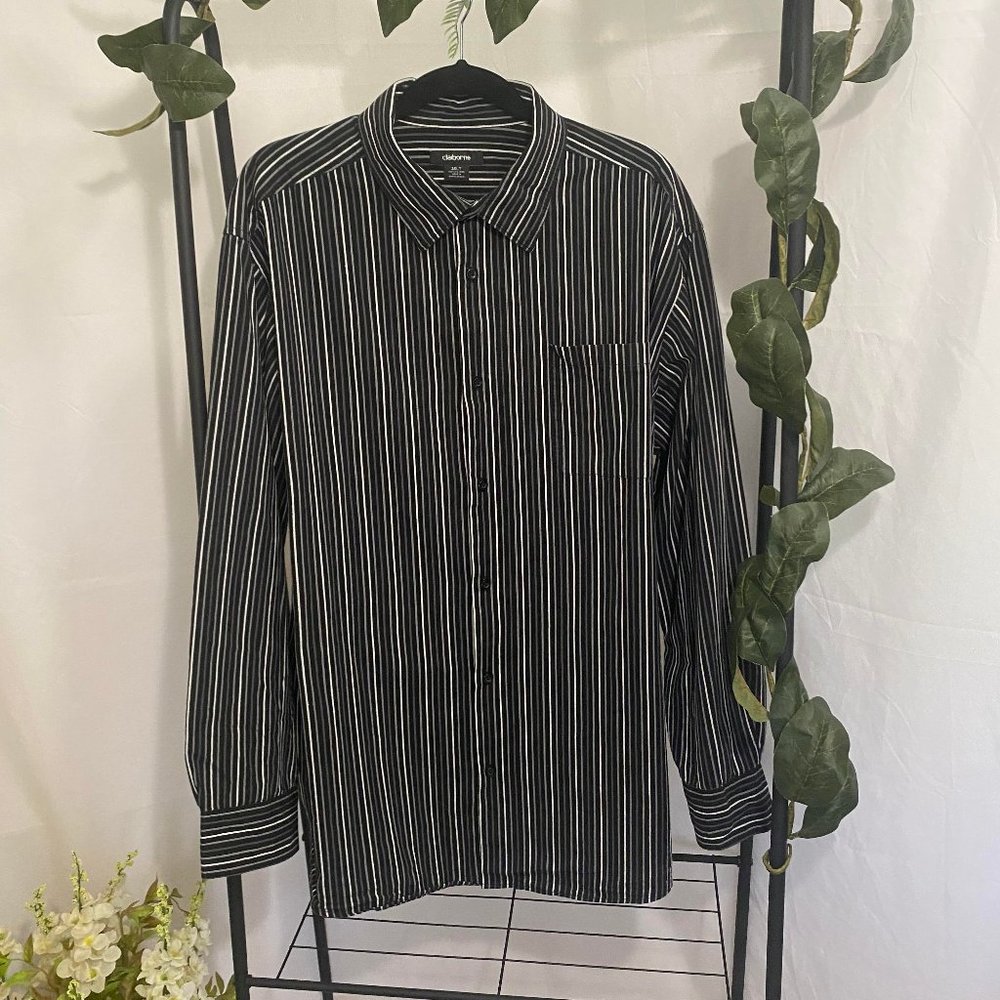 Claiborne Long Sleeve Button Up Shirt